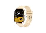 TPFNet Smart Watch / Fitness Tracker IP67 - Silikon Armband - Android & IOS - Gold