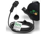 TPFNet Typ 2 E-Auto Ladekabel 22kW, 32A, 3-Phasig, 5m