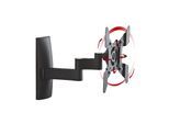 VCM Universal TV Wandhalterung 15-40 Zoll bis 15 kg um 15 Grad neigbar kippbar 90 Grad schwenkbar 360 drehbar ausziehbar VESA bis max. 200x200 Halter Fernsehhalter Fernseh Halterung TS3