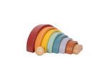 Small Foot - Wooden Rainbow Building Arches with Ball.