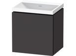 Duravit L-Cube c-shaped Set wandhängend Graphit Supermatt 450x350x480 mm - LC6948N80800000 LC6948N80800000