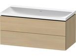 Duravit L-Cube c-shaped Set wandhängend Mediterrane Eiche Matt 1000x480x480 mm - LC6952N71710000 LC6952N71710000