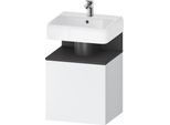 Duravit Qatego Waschtischunterbau wandhängend Weiß Matt 490x420x645 mm - QA4077L49180000 QA4077L49180000