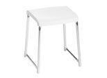 Avenarius Bad-Hocker 425x390x480 mm , Sitzfläche weiß, Serie Universal 9004721010