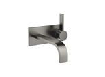 Dornbracht Waschtisch-Wand-Einhandbatterie mit Abdeckplatte MEM 36864782 Dark Platinum gebürstet 36864782-99