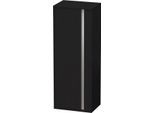 Duravit Ketho Halbhochschrank Eiche Schwarz Matt 500x360x1320 mm - KT1267L1616 KT1267L1616