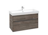 Villeroy & Boch Collaro Waschbeckenunterschrank, 2 Auszüge, 954 x 546 x 444 mm, Stone Oak C01100RK