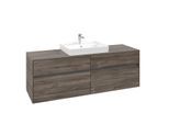 Villeroy & Boch Collaro Waschbeckenunterschrank, 4 Auszüge, 1600 x 548 x 500 mm, Stone Oak C02500RK