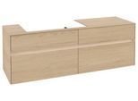 Villeroy & Boch Waschtischunterschrank Collaro C026B0 1600x548x500mm mit Beleuchtung C026B0VJ