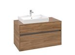 Villeroy & Boch Collaro Waschbeckenunterschrank, 2 Auszüge, 1000 x 548 x 500 mm, Kansas Oak C01700RH