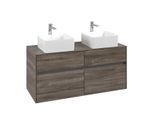 Villeroy & Boch Collaro Waschbeckenunterschrank, 4 Auszüge, 1200 x 548 x 500 mm, Stone Oak C04400RK
