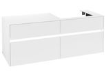 Villeroy & Boch Waschtischunterschrank Collaro C086B0 1400x548x500mm mit Beleuchtung C086B0MS
