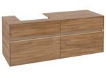 Villeroy & Boch Waschtischunterschrank Collaro C074B0 1400x548x500mm mit Beleuchtung C074B0RH