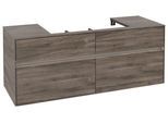 Villeroy & Boch Waschtischunterschrank Collaro C088B0 1400x548x500mm mit Beleuchtung C088B0RK
