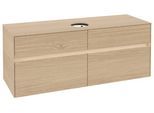 Villeroy & Boch Waschtischunterschrank Collaro C045B0 1400x548x500mm mit Beleuchtung C045B0VJ