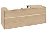 Villeroy & Boch Waschtischunterschrank Collaro C089B0 1400x548x500mm mit Beleuchtung C089B0VJ