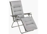 Lafuma Mobilier - Lafuma Evolution BeComfort® Relaxliege Silver Titane Sonnenliege LFM2830.8901