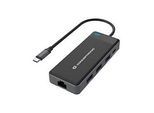 Conceptronic - Dockingstation - USB-C - 2 x HDMI - GigE