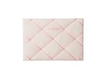 Personalisiertes Memoboard VICHY KARO beige (Farbe: pink)