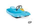 Jamara Snow Play Bob Ralley 100 cm blau mit Lenkrad und Bremse