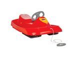 Jamara Snow Play Bob Ralley 100 cm rot mit Lenkrad und Bremse