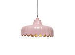 PR Home Hängeleuchte Wells, pink/gold, Ø 43 cm, Metall