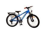 TPFSports Cross Kinderfahrrad - Jungen - 20 Zoll - Rücktritt + Handbremse - 6 Gänge - Silber