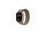 Apple Watch Ultra 2 GPS + Cellular 49mm - Titanium Case with Olive Alpine Loop - Small