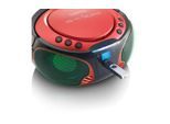 Lenco Radio »Portable Radio/CD-Player SCD-550 Rot«, (CD-Bluetooth FM-Tuner)