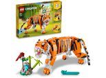 LEGO® Konstruktionsspielsteine »Majestätischer Tiger (31129), LEGO® Creator 3in1«, (755 St.)