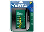 VARTA Universal Charger+ Batterie-Ladegerät (1-tlg), schwarz