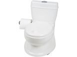 BabyGo Toilettentrainer Baby Potty, weiß, pädagogoisches Töpfchen, weiß