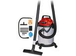 Einhell Nass-Trocken-Sauger TC-VC 1815 S, 1250 W, rot|schwarz