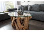 riess-ambiente Couchtisch NATURE LOUNGE 60cm natur / transparent