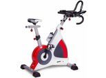 SportPlus Heimtrainer SP-SRP-3000, Speedracer, Indoor Speedbike, Studioqualität, Triathlonlenker, schwarz