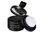 Leon Miguel Haaransatz-Farbpuder Hairline Powder - Haar Concealer zum Ansatz kaschieren - 4g, Ohne Rückstände, schwarz