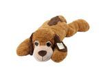 Sweety-Toys Kuscheltier Sweety Toys 10196 Hund BENJI Plüschhund Kuschelhund liegend XXL Kuscheltier Riesen Teddy BRAUN 100 cm