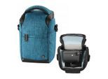 Hama Kameratasche Kamera-Tasche Blau Foto-Tasche Universal, Case Schultergurt Tragegriff Zubehör-Fächer Digitalkamera Systemkamera, blau