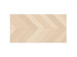 Seine rilse crema - Carrelage aspect pierre chevron 60x120 cm grand format - Beige