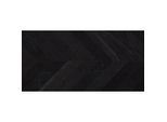 Seine rilse basalto - Carrelage aspect pierre chevron 60x120 cm grand format - Noir