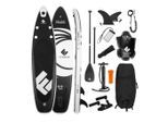 FitEngine Inflatable SUP-Board XXXL Stand Up Paddle Board inkl. Zubehör