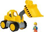 BIG Spielzeug-Radlader Power-Worker Radlader + Figur, Made in Germany, gelb