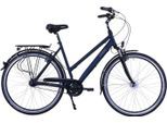 HAWK Bikes Cityrad Lady Deluxe, 7 Gang, Nabenschaltung, blau