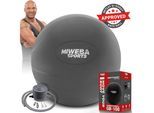 Miweba Sports Gymnastikball Sitzball GB100 inkl. Luftpumpe 65 cm Sitzhöhe (wasserabweisend