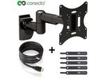 conecto TV Wandhalter für LCD LED Fernseher & Monitor TV-Wandhalterung