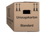 Kk Verpackungen - 80 Faltkartons top Umzugskartons Kartons frei haus - Braun