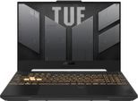 Asus TUF Gaming FX507ZU4-LP114W Gaming-Notebook (39,6 cm/15,6 Zoll, Intel Core i7 12700H, GeForce RTX 4050, 1000 GB SSD), grau