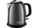 RUSSELL HOBBS Wasserkocher Colours plus grau 24993-70, 1 l, 2400 W, grau