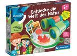 Clementoni® Experimentierkasten Galileo, Entdecke die Welt der Natur, Made in Europe