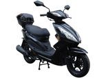 GT UNION Motorroller GT3, 50 ccm, 45 km/h, Euro 5, (Set), mit Topcase, schwarz